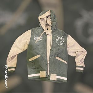 The Hundreds Varsity hooded jacket